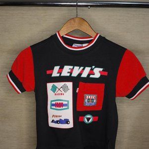 Vintage Kids Little Levi's Formula 1 Racing T-Shirt